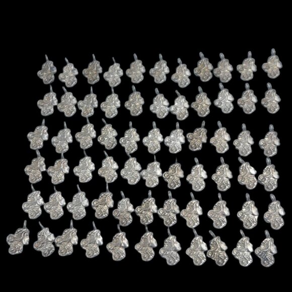 Lot of 71 Pieces - Vintage Art Nouveau Style Sterling Silver Pendants - New - Picture 1 of 3